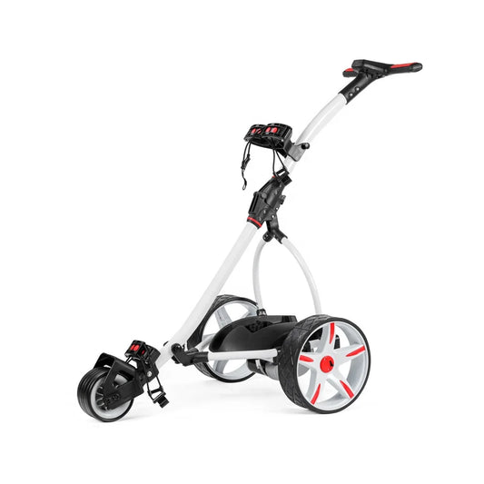 Professional Custom Aluminium 3-Wheel Foldable Electric Golf Trolley Push Cart