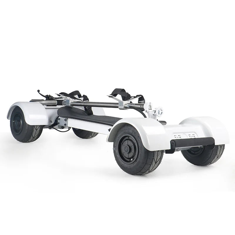 New 4 Wheel Golf Cart Trolley Electric Golf Trolley 1000W Large Lithium Battery  for Sale